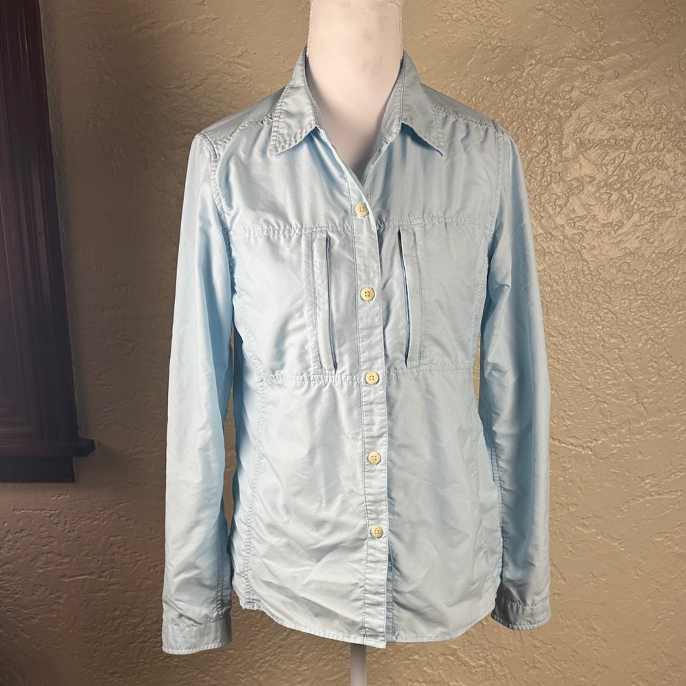 Exofficio Light Blue Button Down Shirt  S